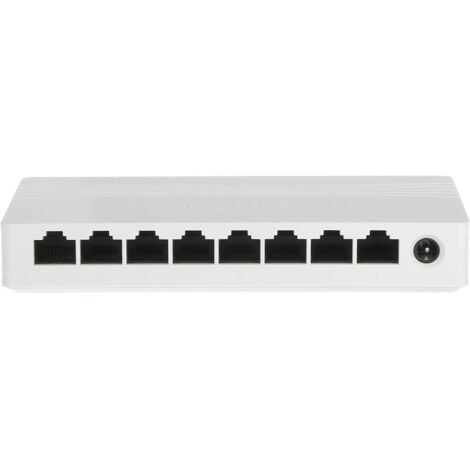 Hikvision DS-3E0508D-E Switch di rete 8 Porte Gigabit 10/100/1000 Mbps