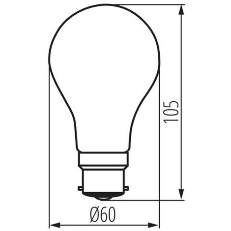 LAMPADINA LED XLED A60 B22 8W-CW-M - KANLUX - Luce FREDDA