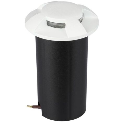 Segnapassi da incasso a pavimento a led V-Tac a 4 vie 1 w 6500 k°