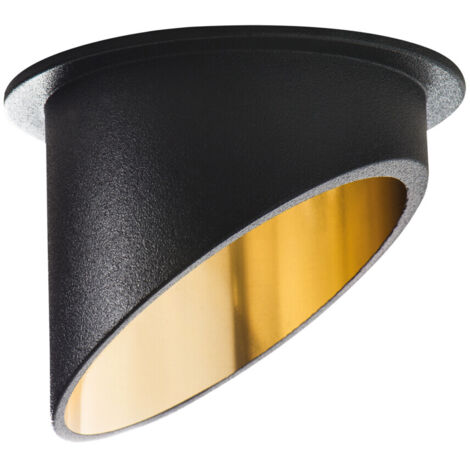 Kanlux SPAG 27324 faretto incasso soffitto GU10 nero oro