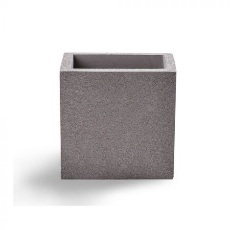 LAMPADA DA PARETE A LED IN CEMENTO G9 QUADRATA GRIGIO CHIARO (1/5)