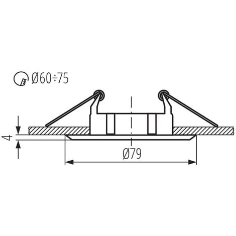 FARETTO DECORATIVO VIDI CTC-5514-W - KANLUX