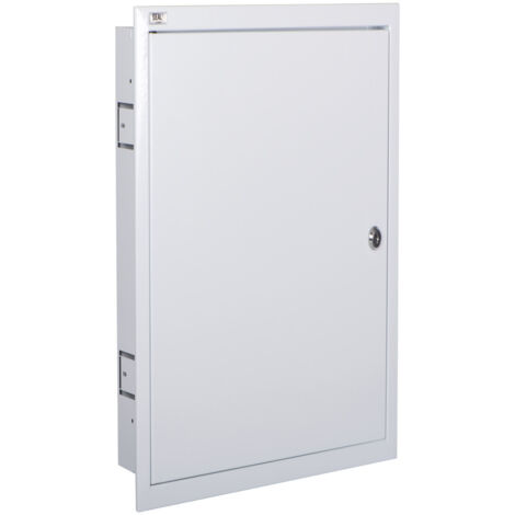 Tabella di distribuzione incorporata – Acciaio bianco – Moduli 4x18 IP30 (1/3)