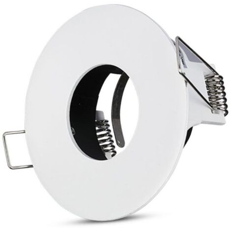 V-TAC VT-785 3611 Portafaretto LED da Incasso Rotondo GU10 Colore Bianco