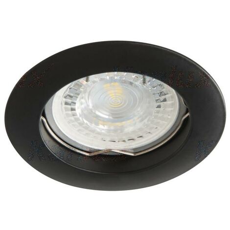 Kanlux VIDI faretto incasso nero alluminio GX5.3 12V 50W