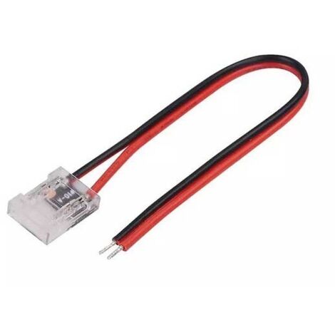 CONNETTORE PER STRISCIA LED COB100MM SINGOLO