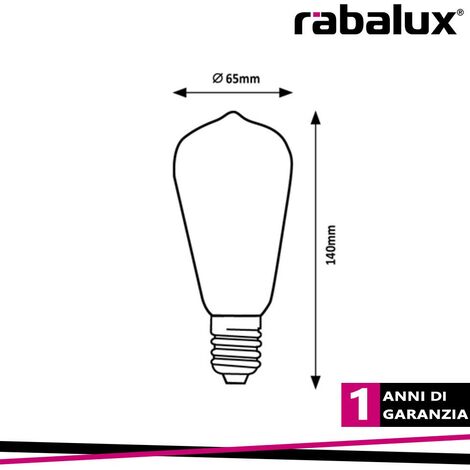 Lampadina LED E27 12W chip OSRAM A60 180º 1200Lm