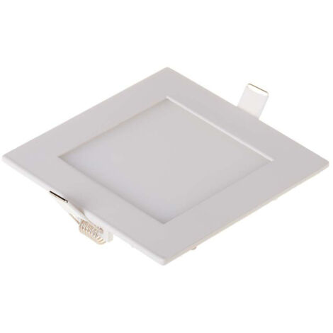 V-TAC Mini Pannello LED 3W Montaggio ad Incasso Quadrato Colore Bianco Bianco Caldo (1/5)