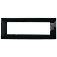 PLACCA 6007-19 7P NERO GLITTER VMR-PLN TECNOPOLIMERO