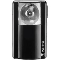 TORCIA PIATTA PORTATILE 15LM VARTA IN METALLO NERO VINTAGE