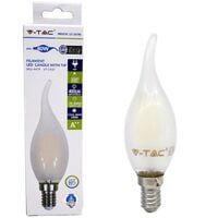 Lampadina Led 6 W Oliva Luce Naturale E14 E Candela 6w 14 C36