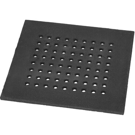 KOTARBAU® Grille Cheminée - Fonte - 38 x 35 cm - Noir - Grille De Décendrage - Robuste - Résistante à la Chaleur - Facile à Nettoyer (1/5)