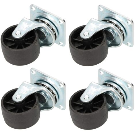 KOTARBAU Lot de 4 roulettes pour meubles Ø 40 (1/5)