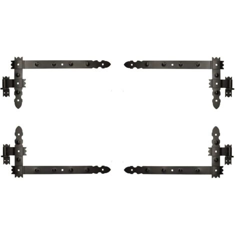 Kotarbau – Équerre de fixation 800 x 300 mm – Acier enduit de poudre – Pour montage sur bois, métal, brique – Résistante aux intempéries