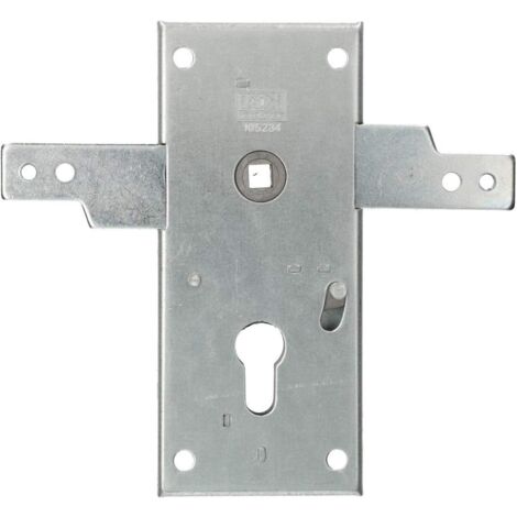 Kotarbau – Serrure de garage en acier 60 mm – Cylindre profilé pour portail basculant – Résistante à la rouille et aux chocs – Installation facile sur bois et métal