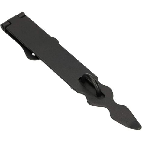 KOTARBAU Parafoudre 250 mm revêtement par poudre pour porte en acier noir (1/5)