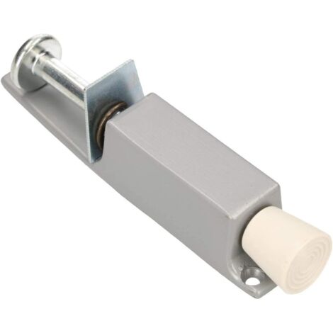 KOTARBAU Butée de porte - Gris - Solide - En acier - Anti-rouille - Universel - En caoutchouc - Technologie de sécurité (gris) (1/5)