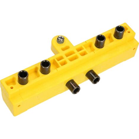 Kotarbau – Gabarit de perçage pour bandes 3D de 20 mm – Montage rapide et précis – Plastique durable avec tubes de guidage en métal – Pour portes affleurantes