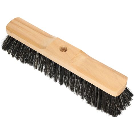 KOTARBAU Tête De Balai 300 mm Brosse De Balai Universelle en Nylon Et en Soie Naturelle Brosse Industrielle pour Balayer Les Sols (1/5)