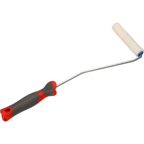 KOTARBAU Rouleau à peinture en velours 113 x 20 mm avec manche prolongé 385 mm Rouleau à peinture Brosse Rouleau à Peinture pour Travaux de Peinture et Rénovation (1/5)