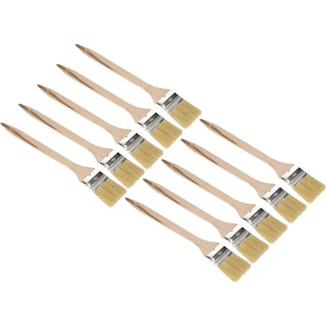 KOTARBAU - Lot de 10 pinceaux pour radiateur - 50 mm - Pour peinture - Pour les endroits difficiles d'accès (1/5)