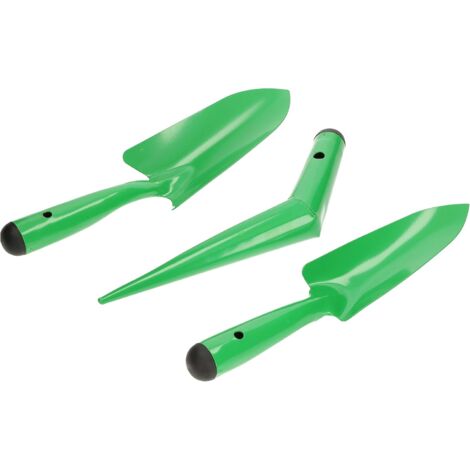 KOTARBAU Mini outil de jardinage – Lot de 3 mini outils de jardinage – Mini pelle avec poignée courbée pour travaux de jardinage, jardinage, outils de jardinage (1/5)