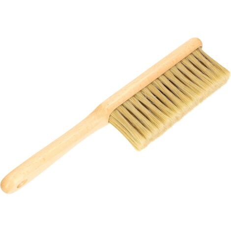 KOTARBAU Brosse de lavage de voiture en poils naturels - 305 mm - Courte - Brosse de nettoyage pour vitres de voiture Gris (1/5)