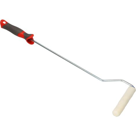 KOTARBAU Rouleau à peinture en velours 115 x 20 mm avec manche prolongé 525 mm Rouleau à peinture Brosse Rouleau à Peinture pour Travaux de Peinture et Rénovation