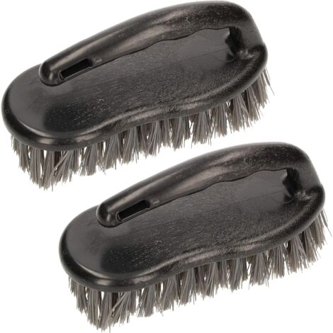 KOTARBAU Brosse de nettoyage 145 mm Brosse à récurer Brosse de lavage Brosse racine Brosse de nettoyage pour sols et endroits difficiles d'accès (1/5)