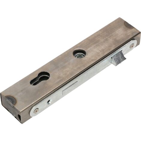 KOTARBAU Serrure encastrée avec boîtier de serrure 30 x 50 x 245 mm, 72 mm, droite pour cylindre profilé pour portes d'entrée