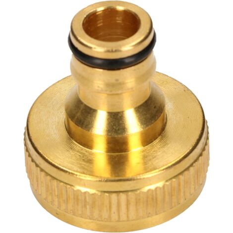 KOTARBAU Raccord de tuyau d'arrosage en laiton 1" pour raccord d'écharpe au robinet (1/5)
