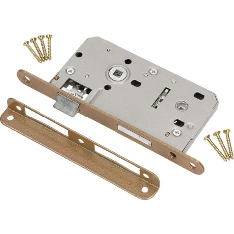 KOTARBAU Serrure à mortaise pour porte intérieure 72/50 mm - Version WC universelle droite et gauche (1/5)