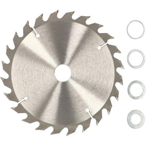 KOTARBAU Lame de scie en carbure pour bois 24 dents Ø 140 mm + anneaux de réducteur (1/5)