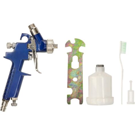 KOTARBAU Kit mini pistolet à peinture 1,7 mm 0,6 L basse pression HVLP pour peindre 3 options de réglage (1/5)