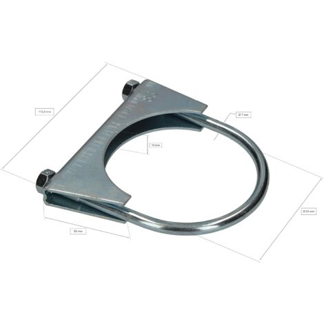 Collier De Serrage échappement WALKER 80724 NEUF - Pour OPEL Astra J GTC (P10) - Raccord Tuyau 52mm