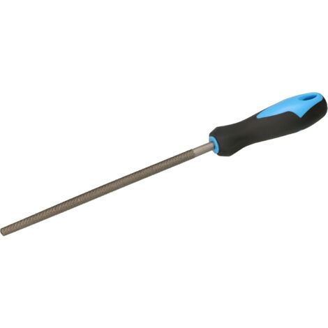 KOTARBAU Lime d'atelier ronde 200 mm pour métal avec poignée profilée
