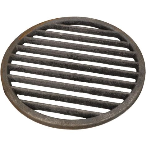 KOTARBAU Grille de Cheminée en Fonte Ø 25 cm (1/4)
