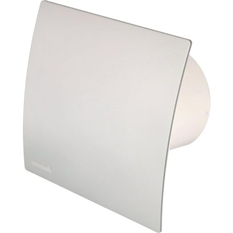 KOTARBAU Ventilateur mural Ø 100 mm - Boîtier silencieux + couvercle - Système d'extraction en satin (1/5)