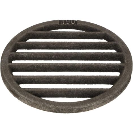 KOTARBAU Grille de Cheminée en Fonte Ø 19 cm (1/4)