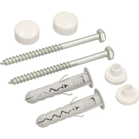 KOTARBAU Jeu de chevilles de fixation pour WC pour le montage du dispositif sanitaire (1/5)