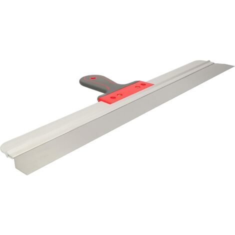 KOTARBAU Enduit de surface en acier inoxydable 600 mm pour l'application d'un enduit de plâtre composé de remplissage