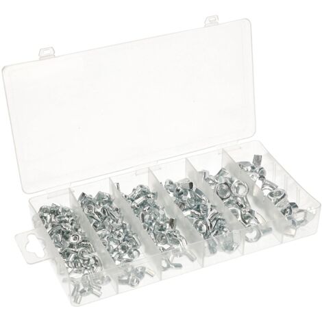 KOTARBAU Assortiment de 150 écrous papillon métriques M4-M10 (1/5)