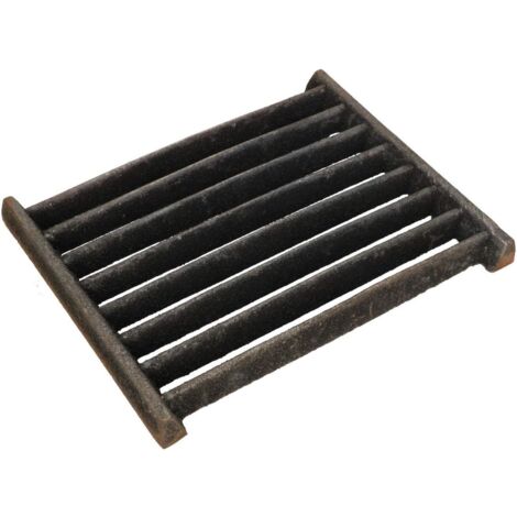 KOTARBAU Grille de Cheminée en Fonte 22 x 18 cm (1/4)