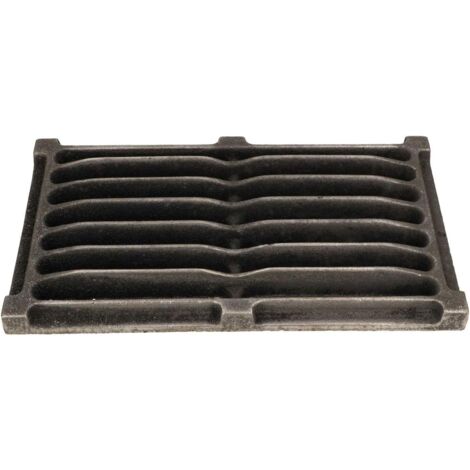 Kotarbau – Grille de cheminée en fonte 26,5 x 15 cm – Matériau résistant aux hautes températures – Entretien facile – Pour usage professionnel