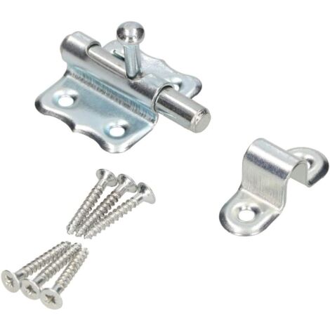 KOTARBAU Verrou de porte toutes les tailles - Verrou de serrure - Verrou de porte - Verrou de porte - Verrou de meubles - Verrou de boulon (30 mm) (1/5)