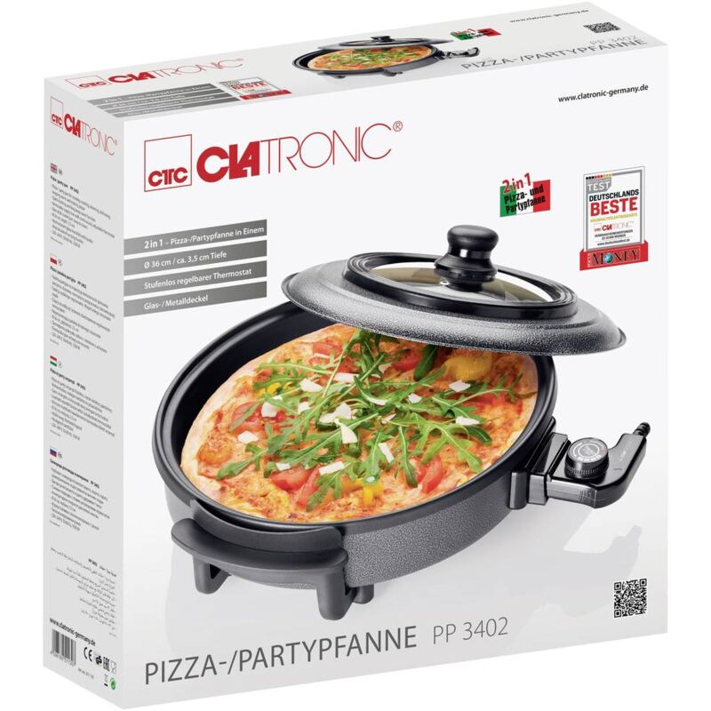 Four à pizza électrique XL - 4 pizzas de 35 cm - Gurden Mat CHR