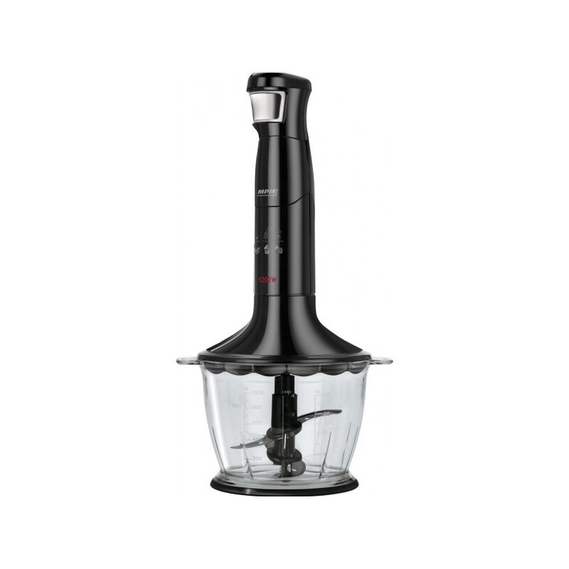 FRESKO 4-en-1 Mixeur Plongeur,Mixeur Plongeur de 1000W avec 12 vitesses