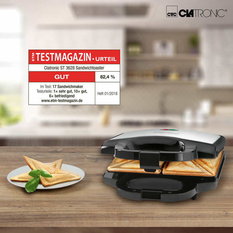 Resistance gaufrier, croque-monsieur Tefal, SS-994727.