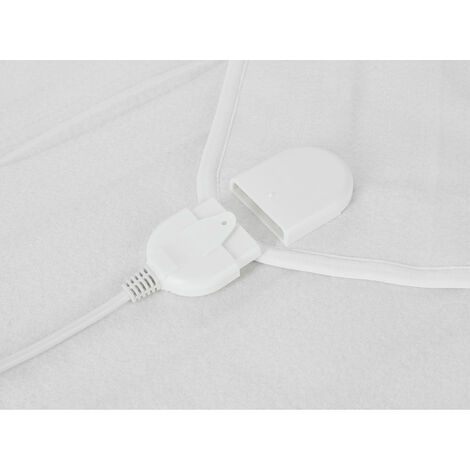 Chauffe-lit électrique 150x80cm - 8 Niveaux De Chaleur, Minuterie, Lavable, 60W (Marque Camry)