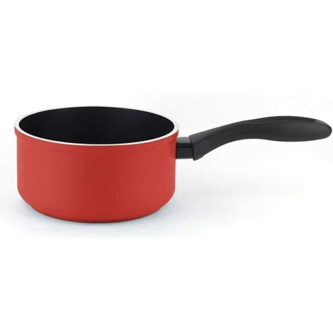 FAGOR Maxima Casserole à Lait Induction 16 cm Aluminium Forgé, Antiadhésif sans PFOA Rouge (1/3)
